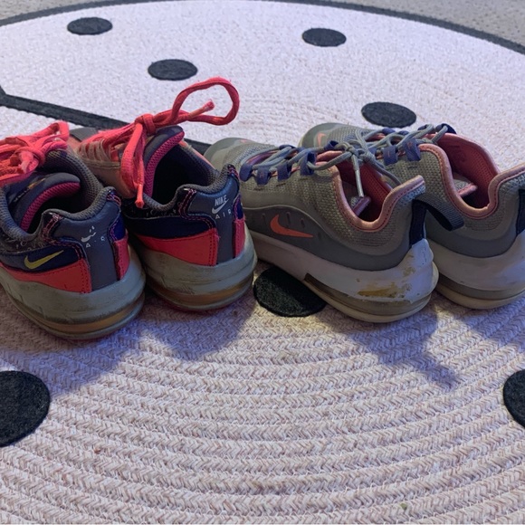 Girls used Nike Air Max Shoes Size 11C - Two pairs - Picture 3 of 4